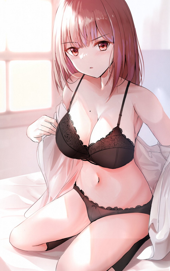 【二次】裸ワイシャツやブラウス姿の女の子のエロ画像 Part１４