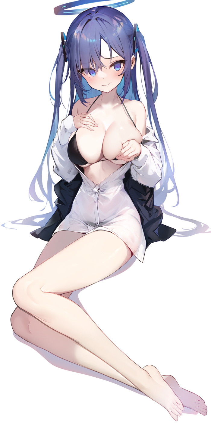 【二次】裸ワイシャツやブラウス姿の女の子のエロ画像 Part１４