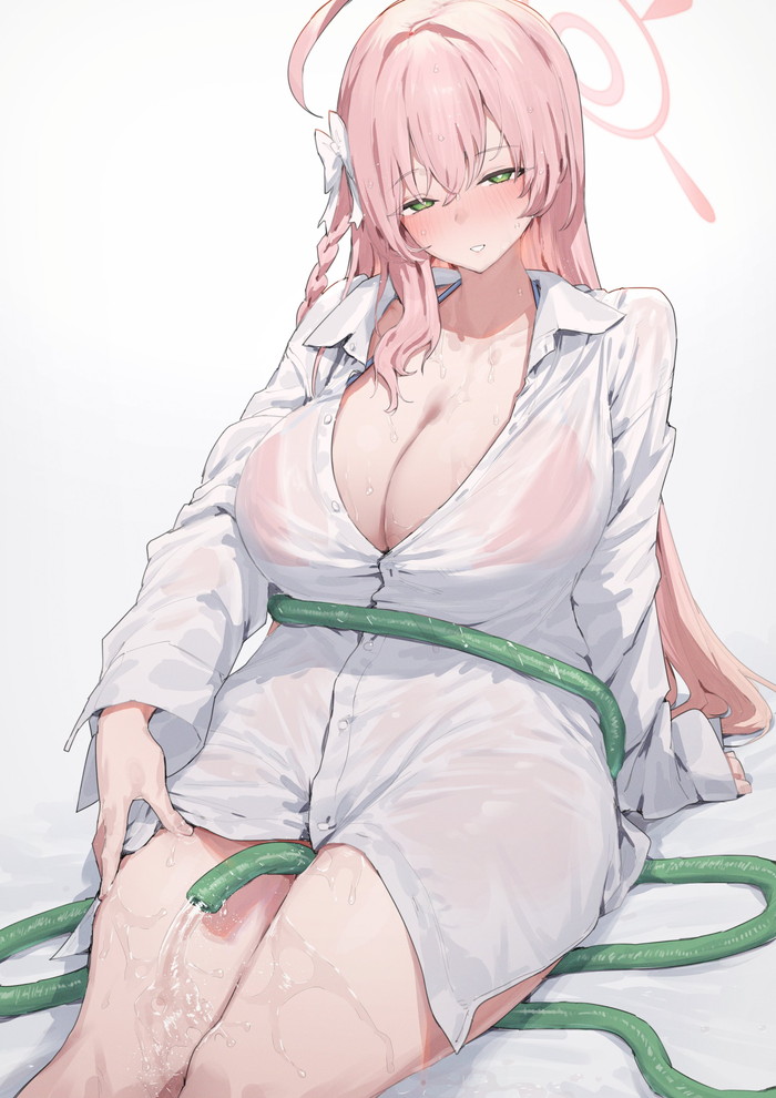 【二次】裸ワイシャツやブラウス姿の女の子のエロ画像 Part１５
