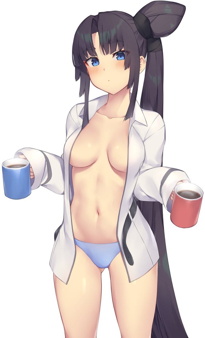 【二次】裸ワイシャツやブラウス姿の女の子のエロ画像 Part１５