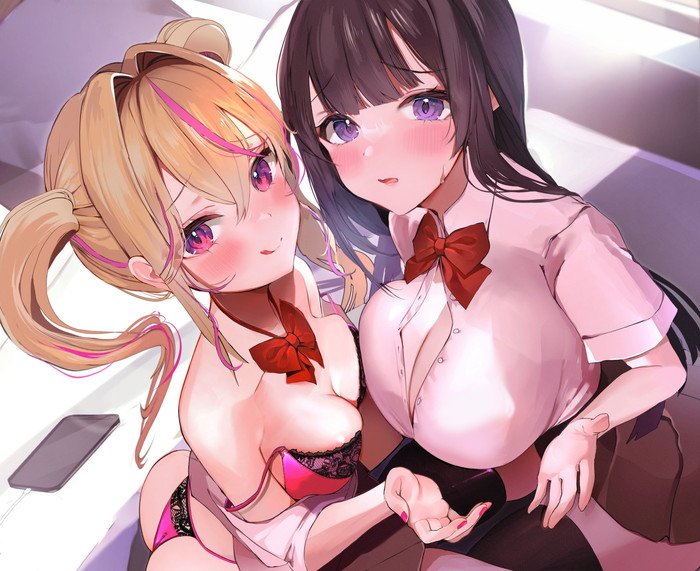 スケベな制服JK、JCたちのエロ画像まとめ Part８０