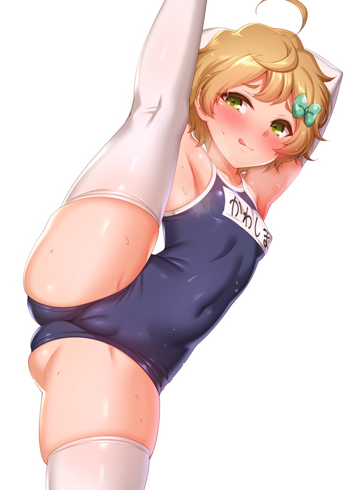【二次】汗ばんだ肌や身体がエロい女の子の画像 Part８