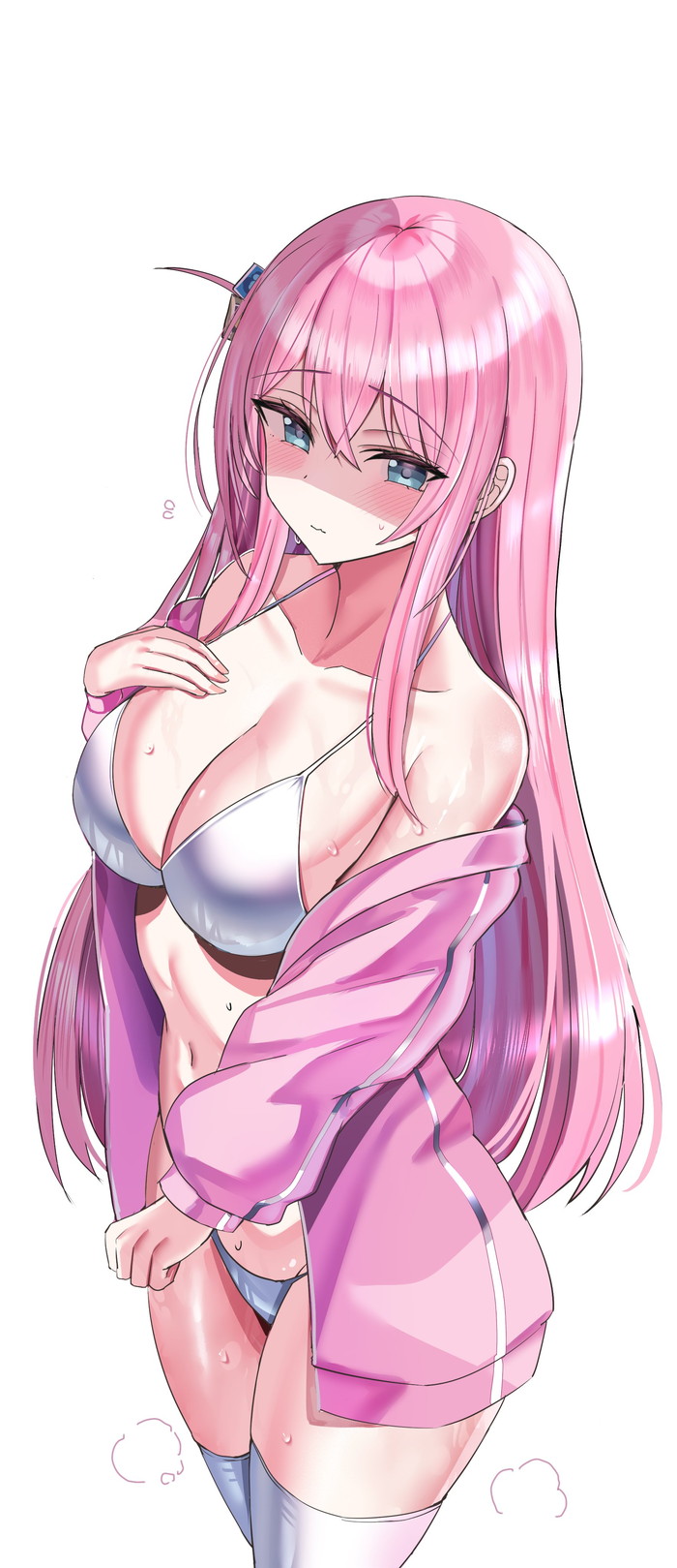 【二次】汗ばんだ肌や身体がエロい女の子の画像 Part８