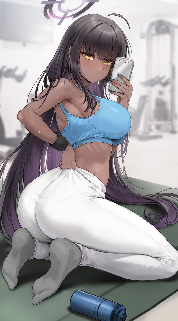 【二次】汗ばんだ肌や身体がエロい女の子の画像 Part８