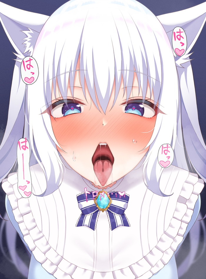【二次】白髪、銀髪の女の子のエロ画像 Part６６