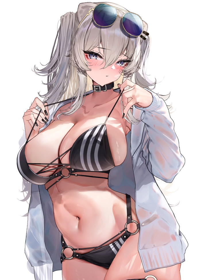 【二次】白髪、銀髪の女の子のエロ画像 Part６６