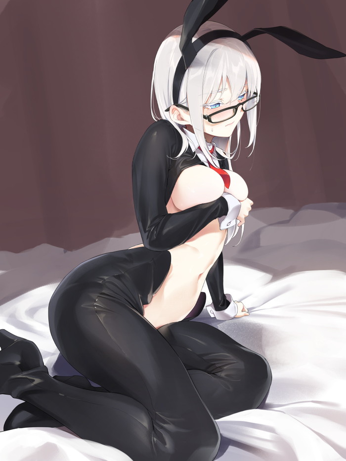【二次】白髪、銀髪の女の子のエロ画像 Part６６