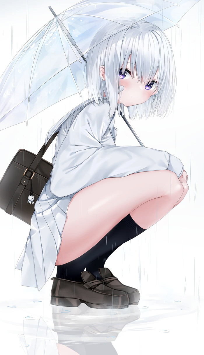 【二次】白髪、銀髪の女の子のエロ画像 Part６６
