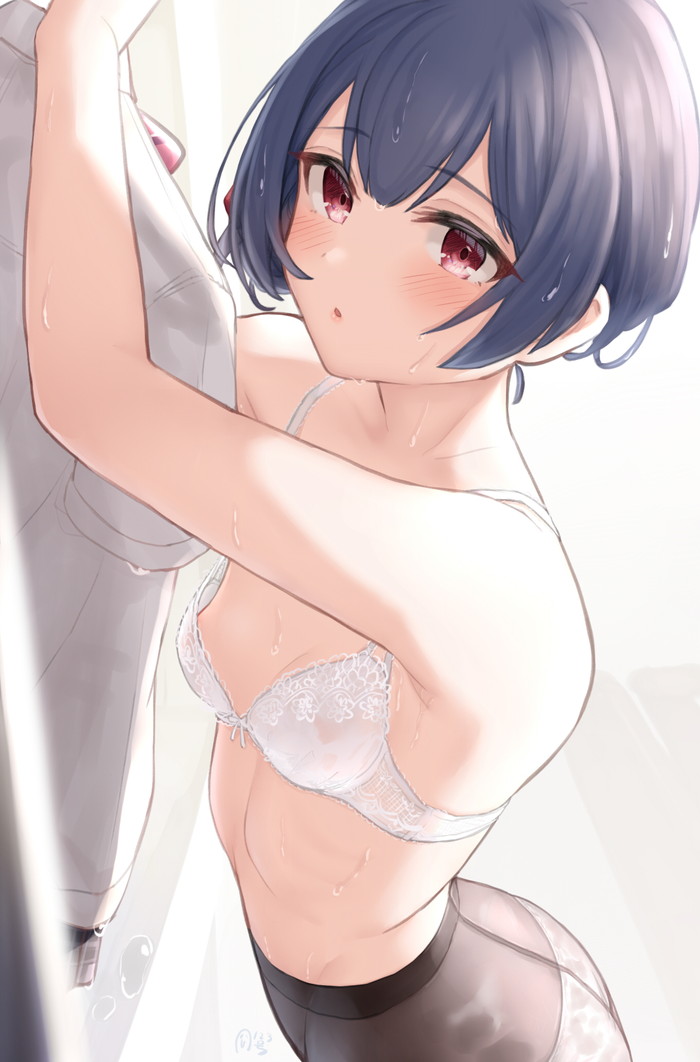 【二次】女の子が着替え中のエロ画像まとめ Part６