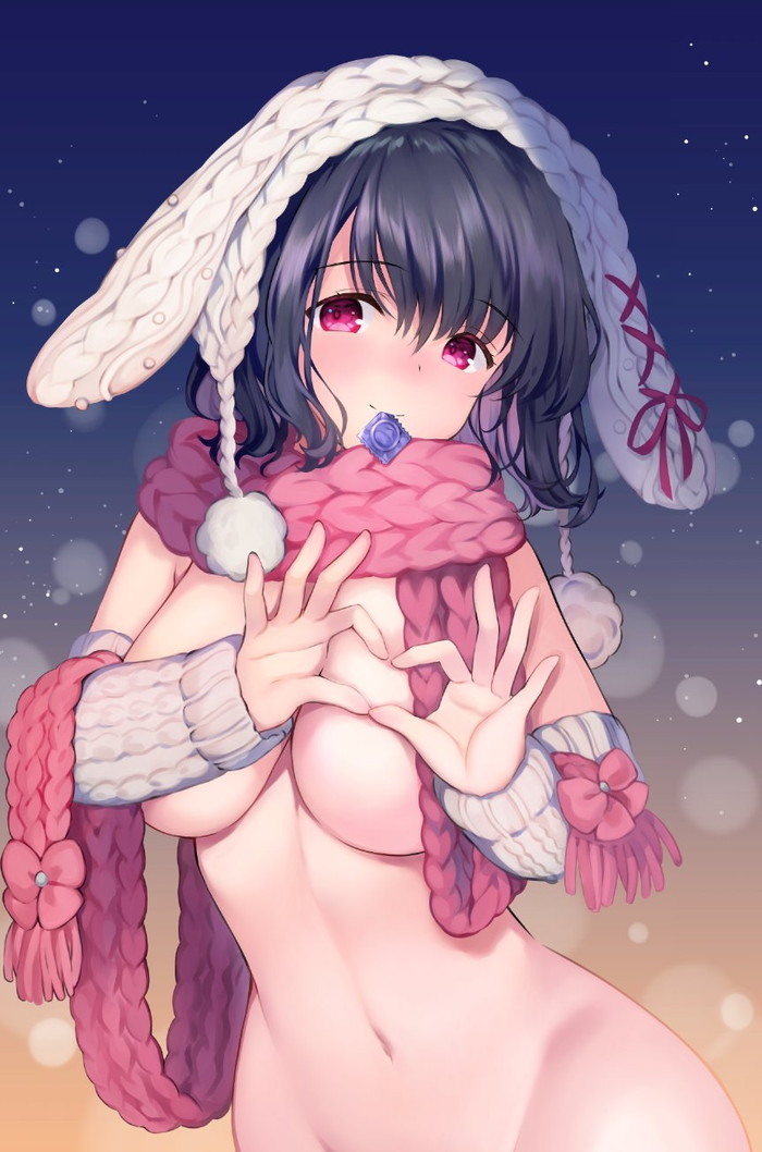 【二次】黒髪の女の子のエロ画像まとめ Part９８