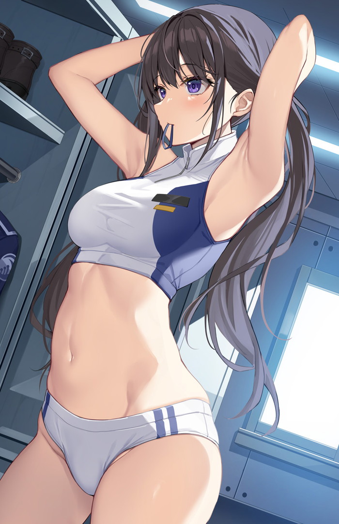 【二次】黒髪の女の子のエロ画像まとめ Part９８