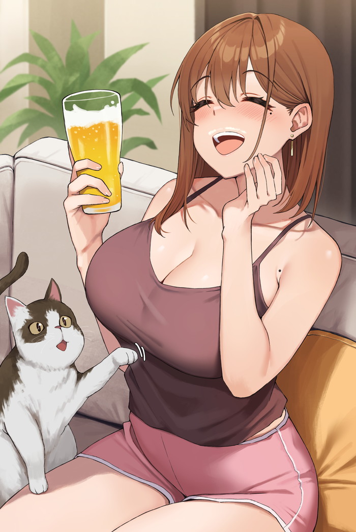 【二次】お酒で酔っぱらった女の子やお姉さんのエロ画像 Part３