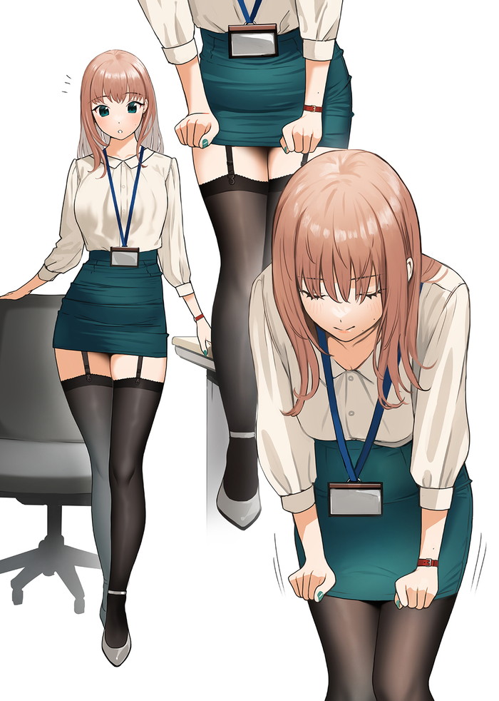 【二次】働くOLお姉さんたちのエロ画像まとめ Part１３