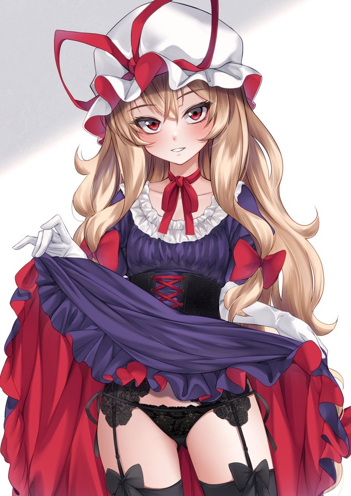 【二次】自分で服を捲って下着や身体を見せるたくし上げエロ画像 Part１