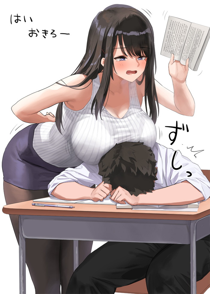 【二次】セーター、リブニットを着た女の子のエロ画像 Part１６