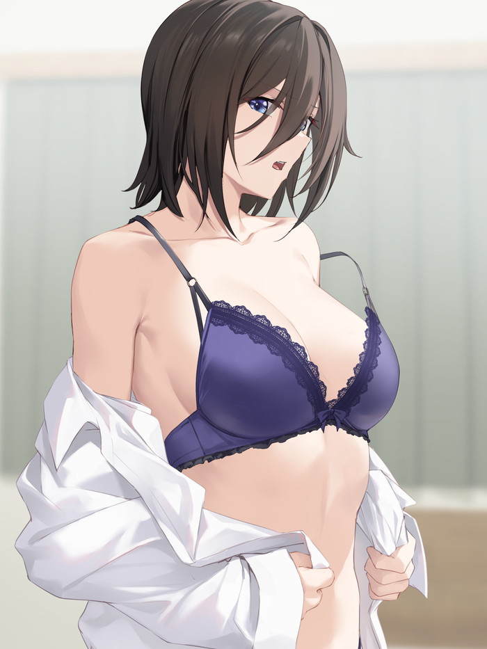 【二次】エッチで可愛いブラジャーを付けた女の子のエロ画像 Part５６