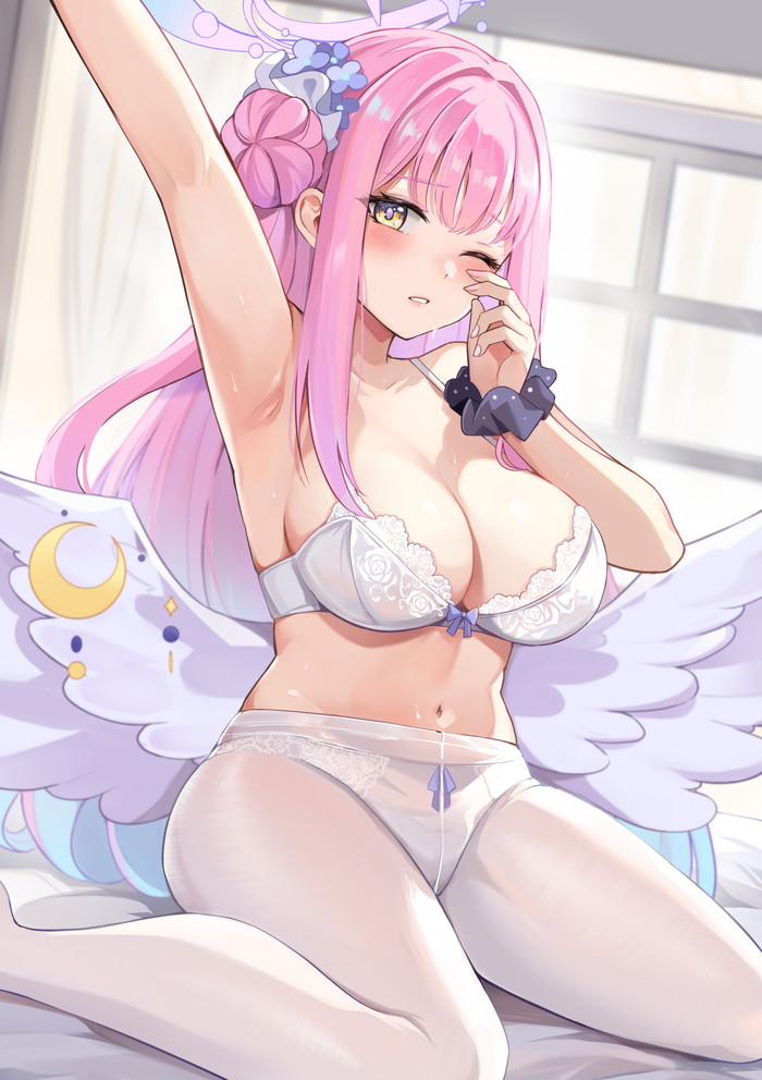 【二次】エッチで可愛いブラジャーを付けた女の子のエロ画像 Part５６