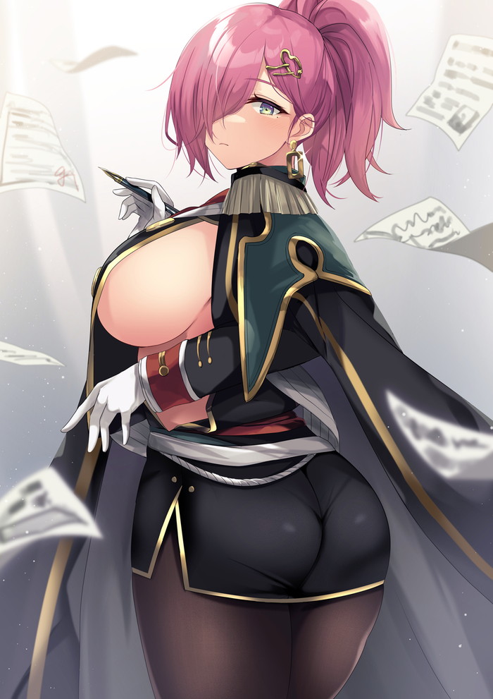 【二次】ポニーテール、サイドテールの女の子のエロ画像 Part４４