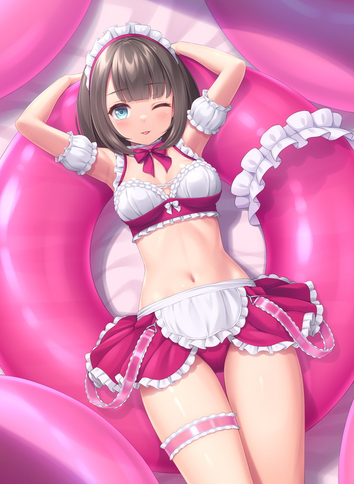 【二次】メイド服を着た女の子のエロ画像 Part６４