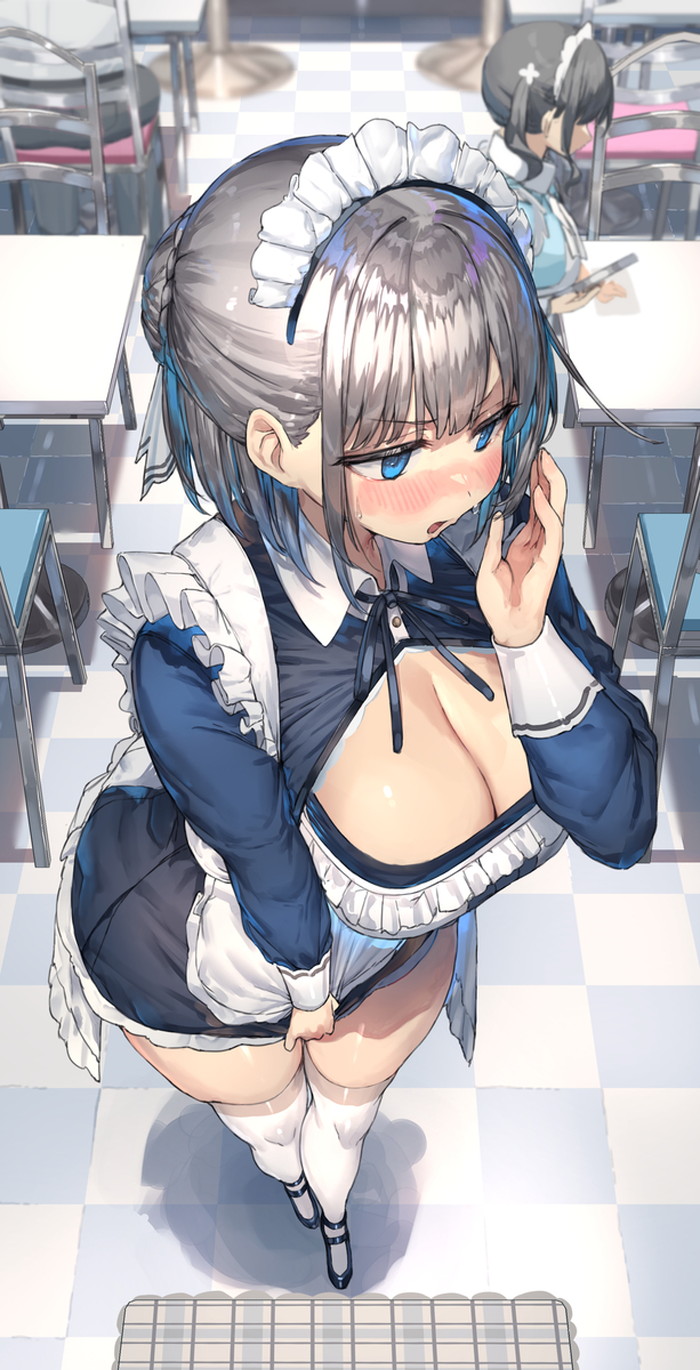 【二次】メイド服を着た女の子のエロ画像 Part６４