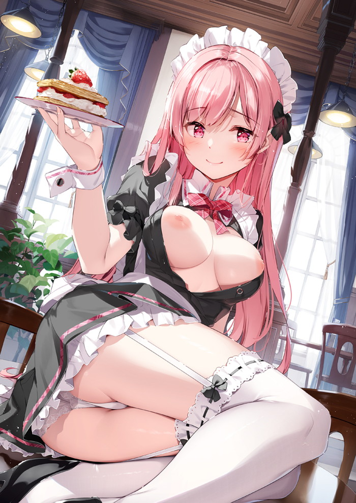 【二次】メイド服を着た女の子のエロ画像 Part６４