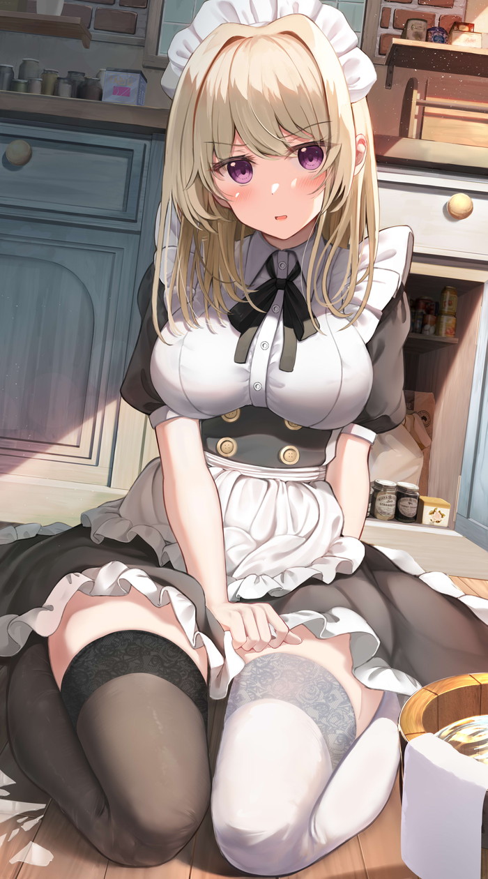 【二次】メイド服を着た女の子のエロ画像 Part６４