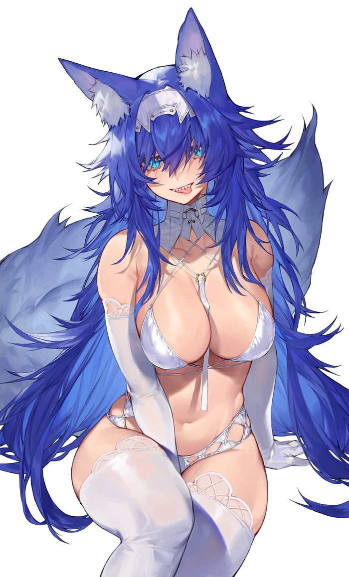 【二次】猫耳、狐耳などが生えたケモミミっ娘たちのエロ画像 Part９７