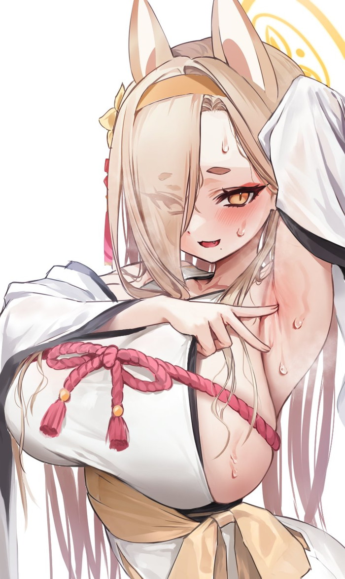【二次】猫耳、狐耳などが生えたケモミミっ娘たちのエロ画像 Part９７