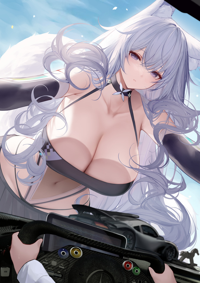 【二次】猫耳、狐耳などが生えたケモミミっ娘たちのエロ画像 Part９７