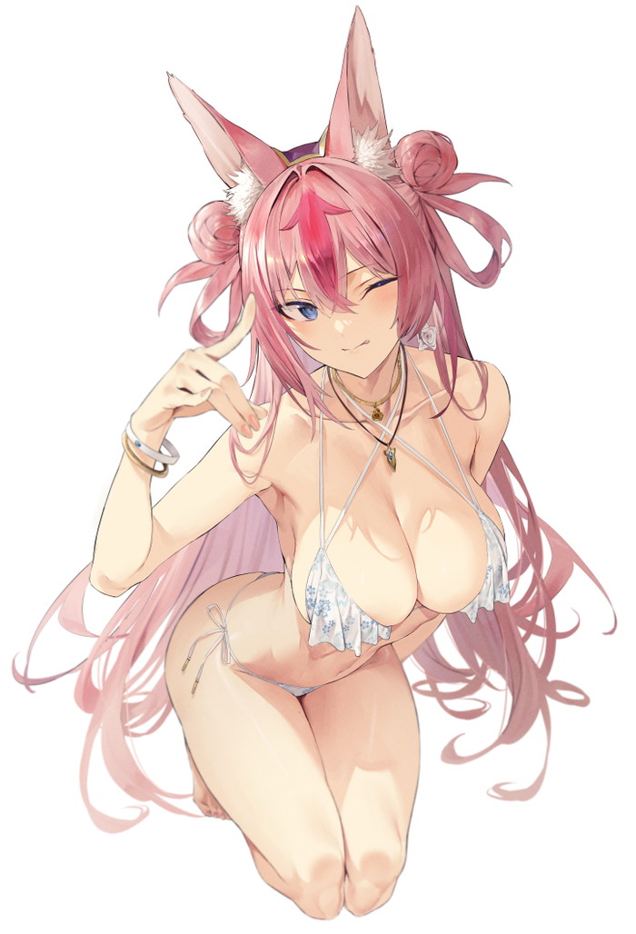 【二次】猫耳、狐耳などが生えたケモミミっ娘たちのエロ画像 Part９８
