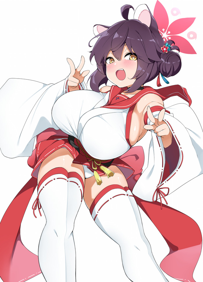 【二次】猫耳、狐耳などが生えたケモミミっ娘たちのエロ画像 Part９８