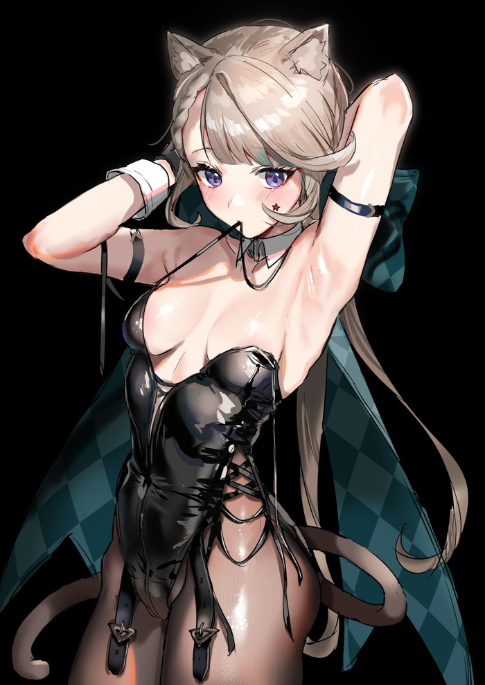 【二次】猫耳、狐耳などが生えたケモミミっ娘たちのエロ画像 Part９９