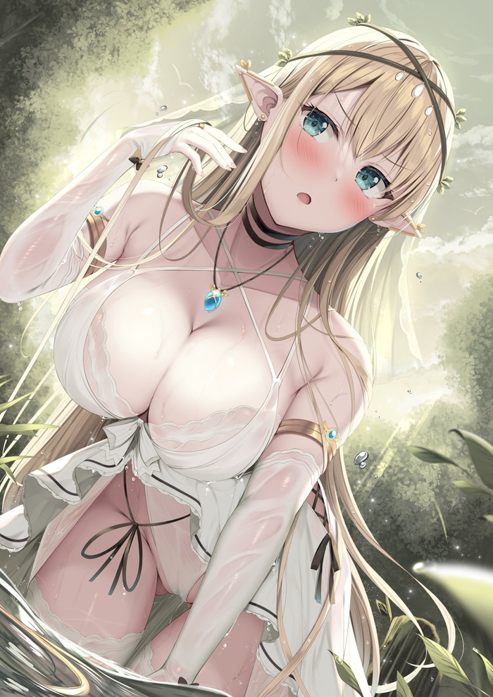 【二次】エッチな胸の谷間が見えるエロ画像 Part２８