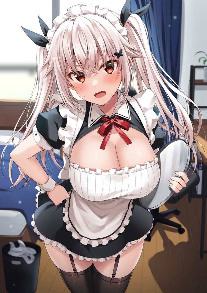 【二次】エッチな胸の谷間が見えるエロ画像 Part２８