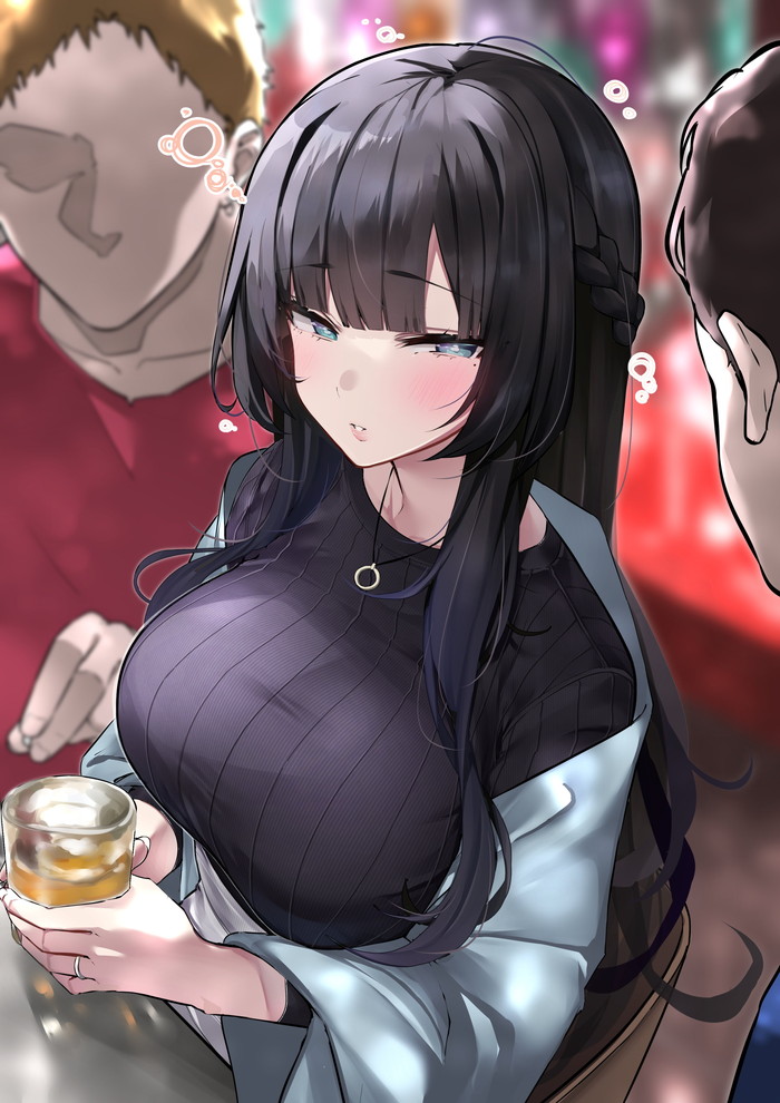 【二次】お酒で酔っぱらった女の子やお姉さんのエロ画像 Part３