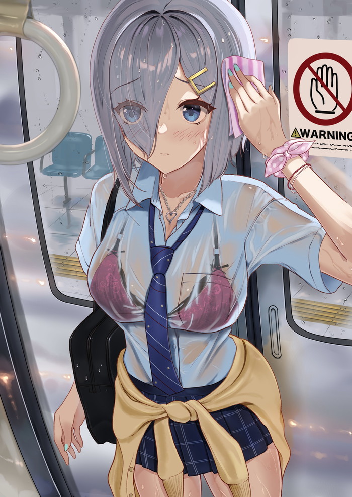 【二次】電車の中でエッチなことをしているエロ画像 Part２