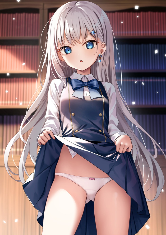 【二次】自分で服を捲って下着や身体を見せるたくし上げエロ画像 Part２
