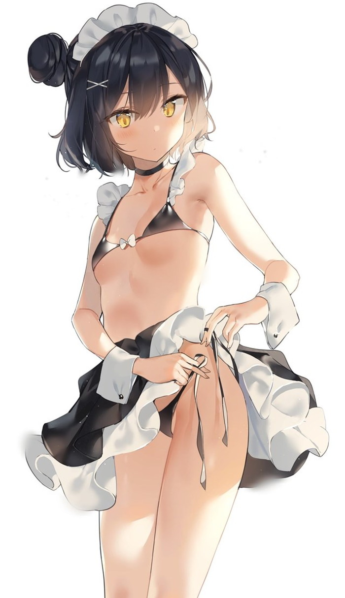 【二次】テカテカな金ビキニやエナメル素材コスチュームのエロ画像 Part７