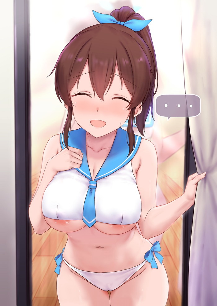 【二次】エロ衣装、スケベな服を着た女の子のエロ画像 Part４７