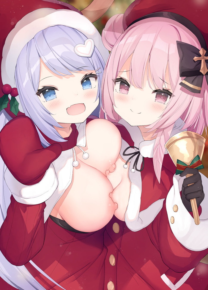 クリスマス、サンタコスの二次エロ画像まとめ Part６