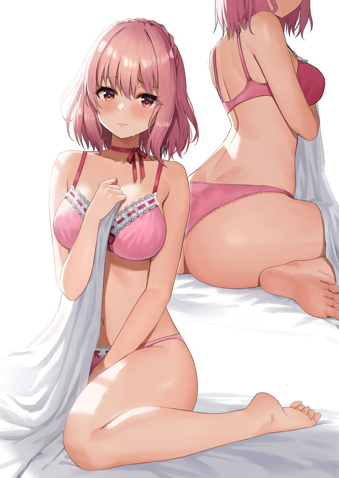 ピンク髪のキャラや女の子の二次エロ画像 Part２