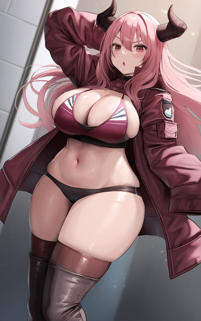 ピンク髪のキャラや女の子の二次エロ画像 Part２