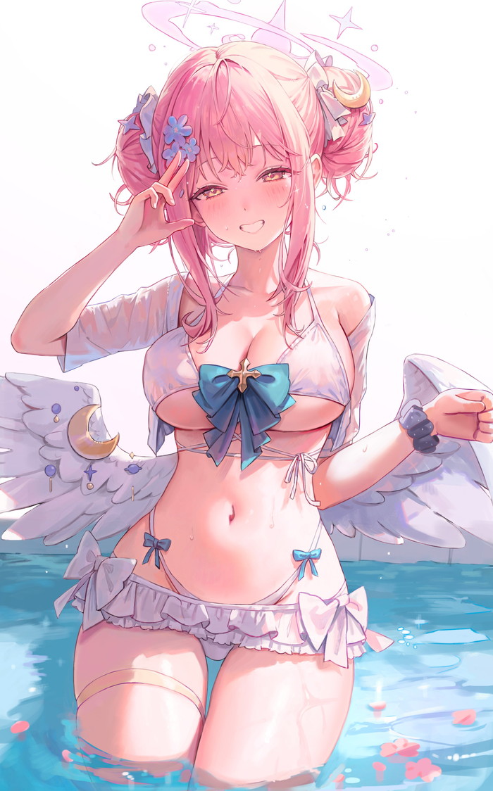 ピンク髪のキャラや女の子の二次エロ画像 Part２