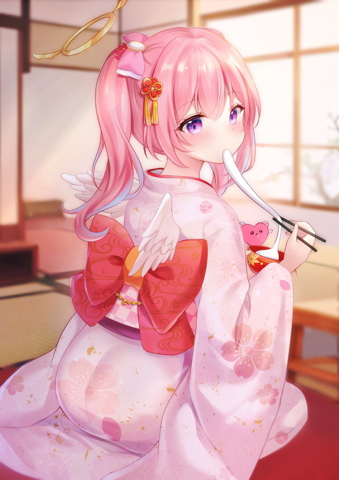 ピンク髪のキャラや女の子の二次エロ画像 Part２