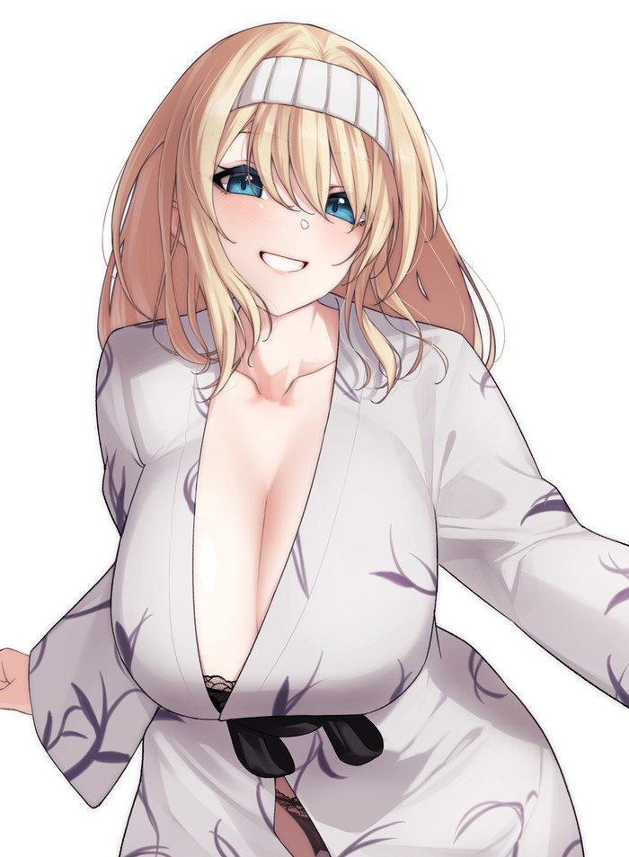 【二次】抜ける長乳、垂れ乳のエロ画像まとめ Part３