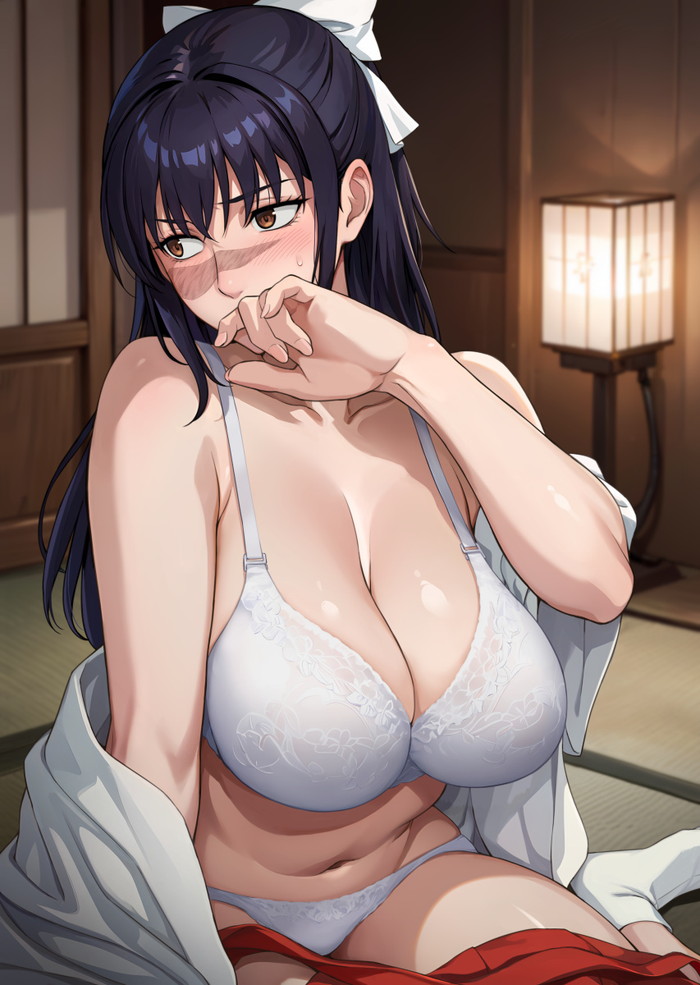 【二次】抜ける長乳、垂れ乳のエロ画像まとめ Part３