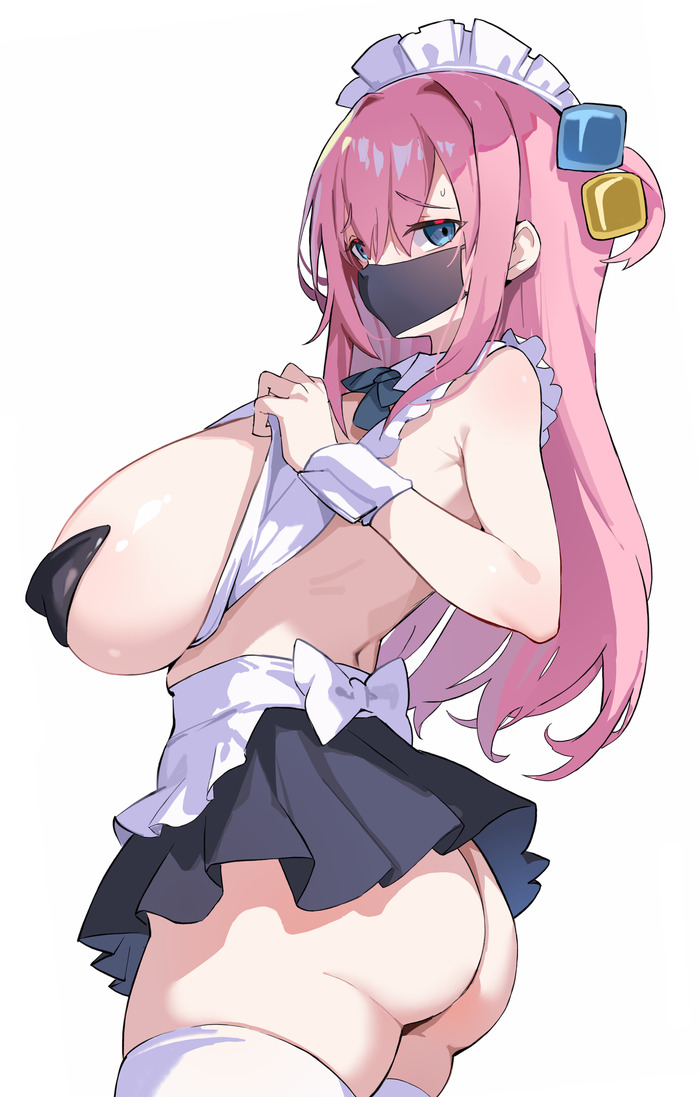 【二次】抜ける長乳、垂れ乳のエロ画像まとめ Part３
