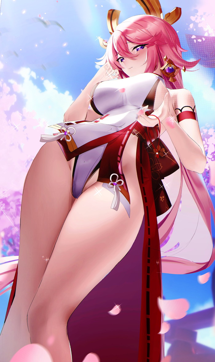ピンク髪のキャラや女の子の二次エロ画像 Part３