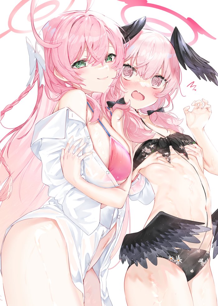 ピンク髪のキャラや女の子の二次エロ画像 Part３