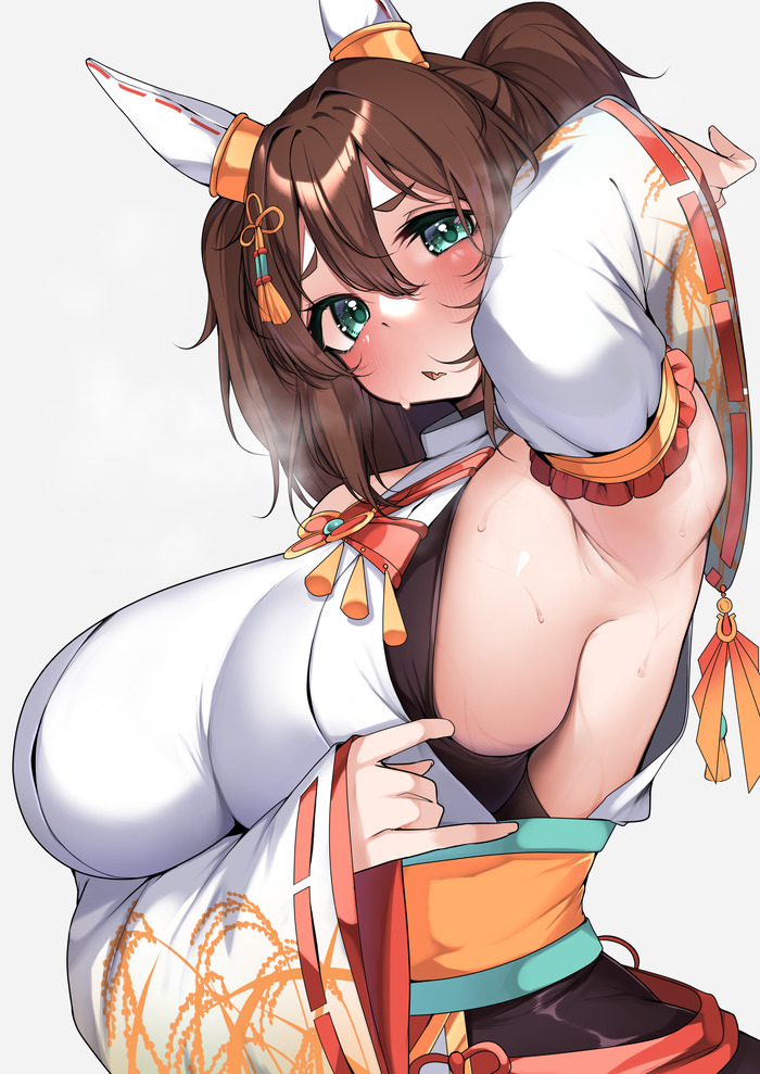 【二次】汗ばんだ肌や身体がエロい女の子の画像 Part１１